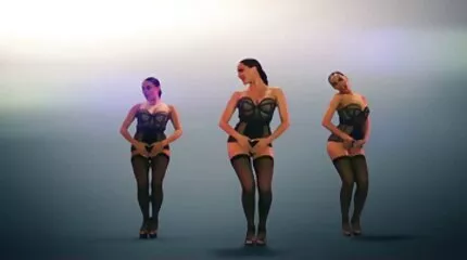 Brunette in kousen nederlandse amateur sex filmpjes wordt geneukt staand.